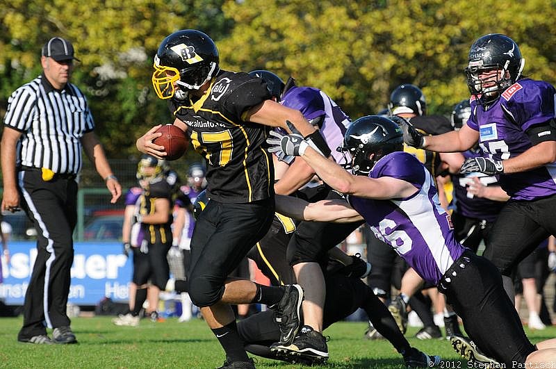 16.09.2012 Düsseldorf Bulldozer vs. Langenfeld Longhorns (0:76) 