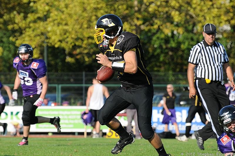 16.09.2012 Düsseldorf Bulldozer vs. Langenfeld Longhorns (0:76) 