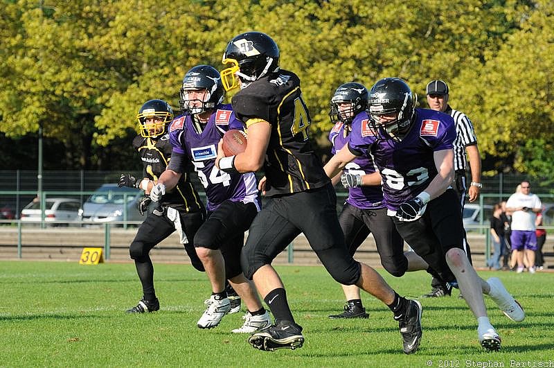 16.09.2012 Düsseldorf Bulldozer vs. Langenfeld Longhorns (0:76) 