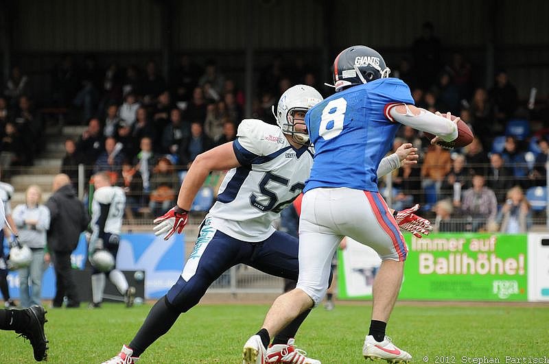 23.09.2012 Remscheid Amboss vs. Dortmund Giants (20:6) 