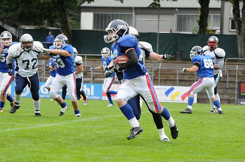23.09.2012 Remscheid Amboss vs. Dortmund Giants (20:6) 