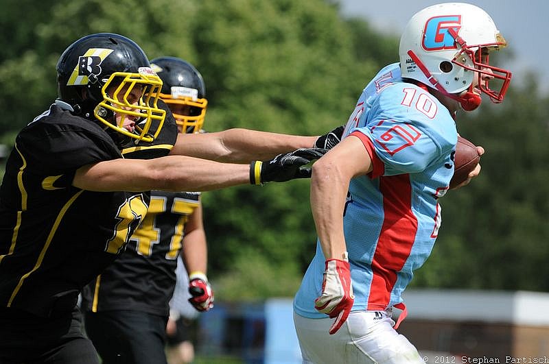 01.07.2012 Düsseldorf Bulldozer vs. Bonn Gamecocks II (12:15) 