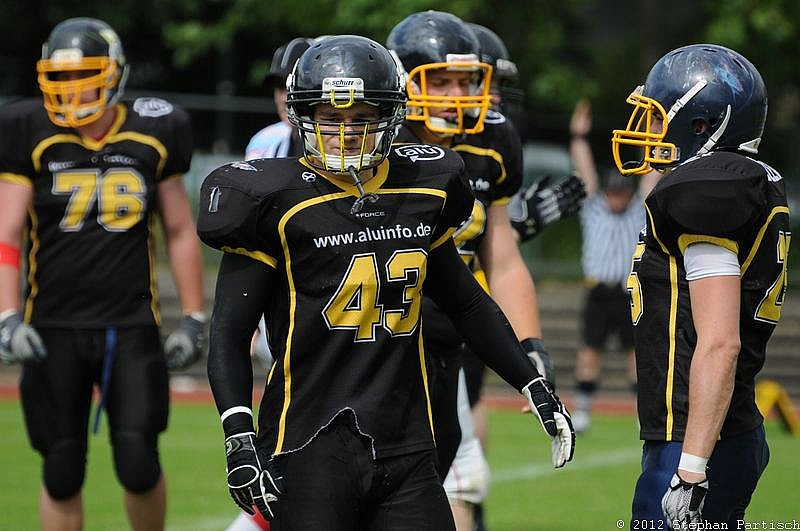 01.07.2012 Düsseldorf Bulldozer vs. Bonn Gamecocks II (12:15) 
