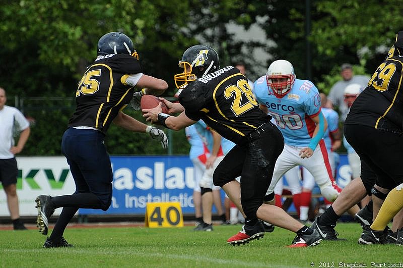 01.07.2012 Düsseldorf Bulldozer vs. Bonn Gamecocks II (12:15) 