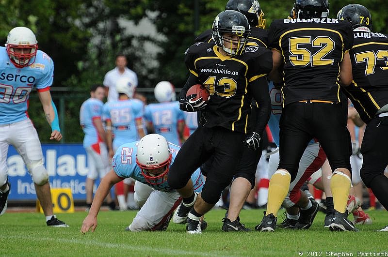 01.07.2012 Düsseldorf Bulldozer vs. Bonn Gamecocks II (12:15) 
