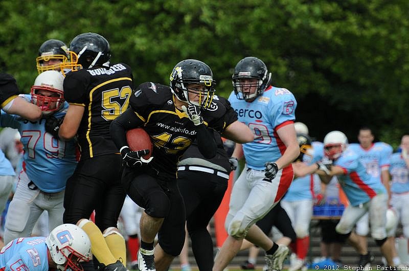 01.07.2012 Düsseldorf Bulldozer vs. Bonn Gamecocks II (12:15) 