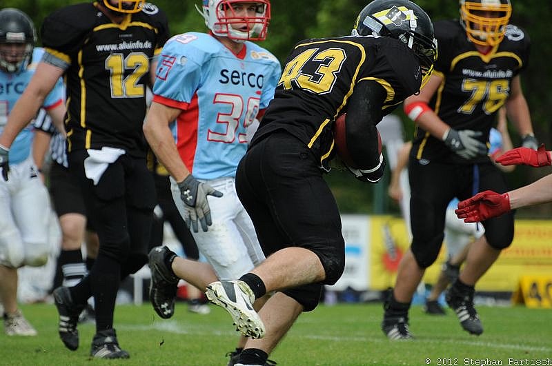 01.07.2012 Düsseldorf Bulldozer vs. Bonn Gamecocks II (12:15) 