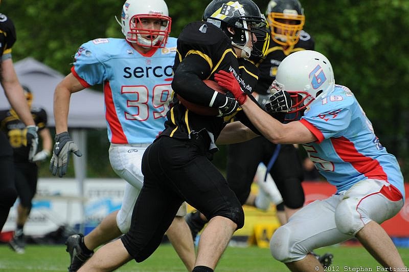 01.07.2012 Düsseldorf Bulldozer vs. Bonn Gamecocks II (12:15) 