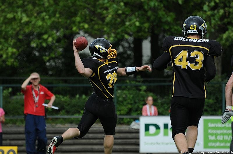 01.07.2012 Düsseldorf Bulldozer vs. Bonn Gamecocks II (12:15) 