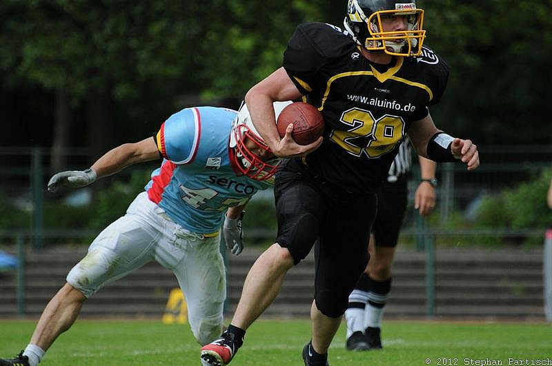 01.07.2012 Düsseldorf Bulldozer vs. Bonn Gamecocks II (12:15) 
