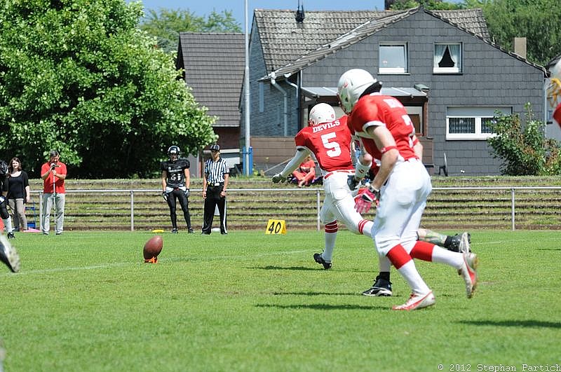 07.07.2012 Gelsenkirchen Devils vs. Köln Falcons II (23:10) 
