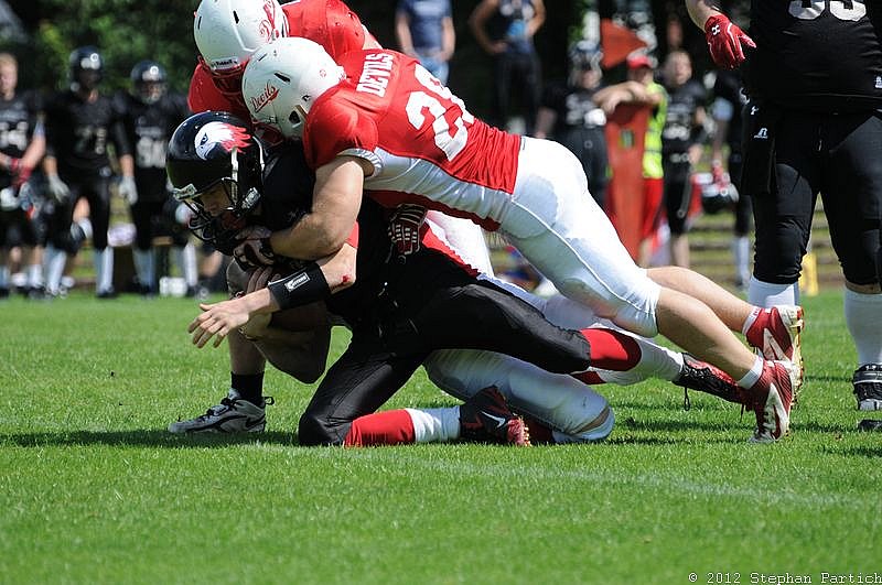 07.07.2012 Gelsenkirchen Devils vs. Köln Falcons II (23:10) 