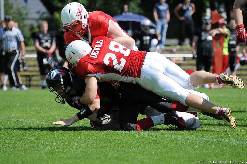 07.07.2012 Gelsenkirchen Devils vs. Köln Falcons II (23:10) 