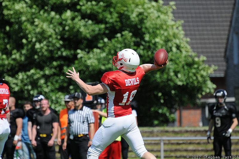 07.07.2012 Gelsenkirchen Devils vs. Köln Falcons II (23:10) 