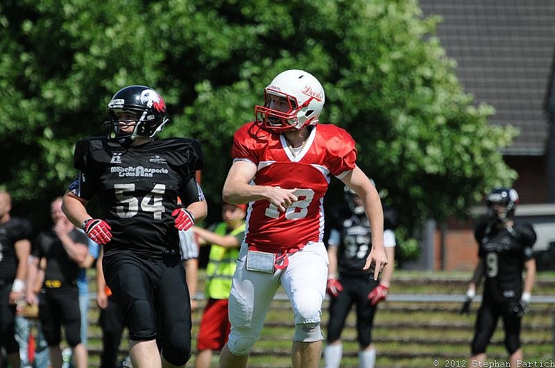07.07.2012 Gelsenkirchen Devils vs. Köln Falcons II (23:10) 