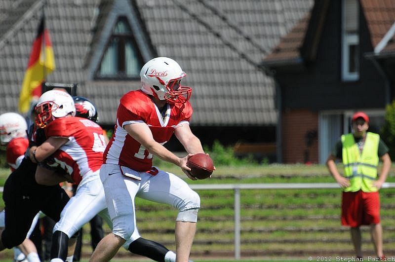 07.07.2012 Gelsenkirchen Devils vs. Köln Falcons II (23:10) 