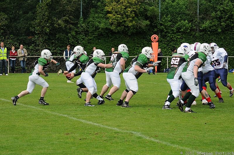 12.05.2012 Neuss Frogs vs. Kreis Heinsberg Bisons (28:6) 
