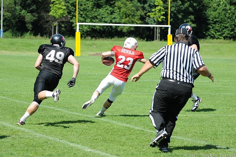07.07.2012 Gelsenkirchen Devils vs. Köln Falcons II (23:10) 