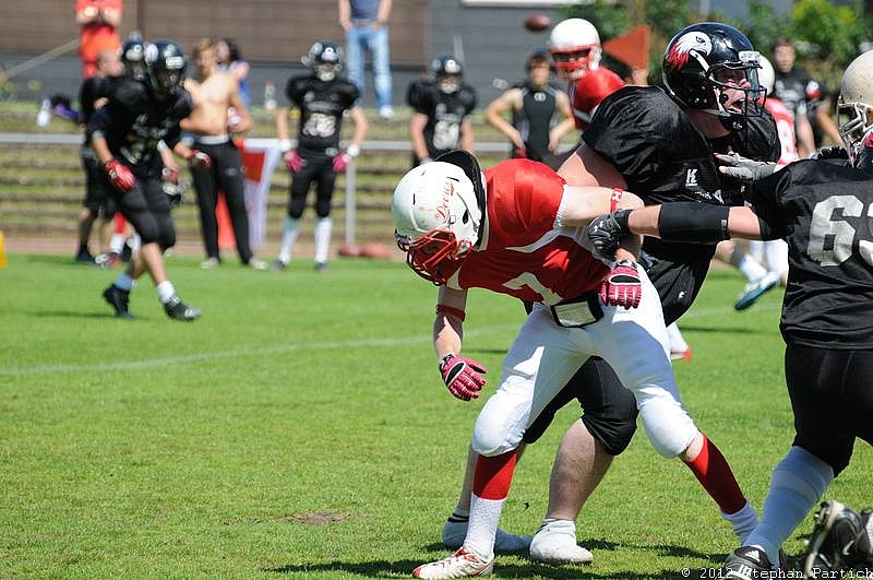 07.07.2012 Gelsenkirchen Devils vs. Köln Falcons II (23:10) 