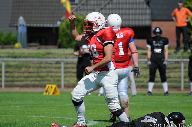 07.07.2012 Gelsenkirchen Devils vs. Köln Falcons II (23:10) 