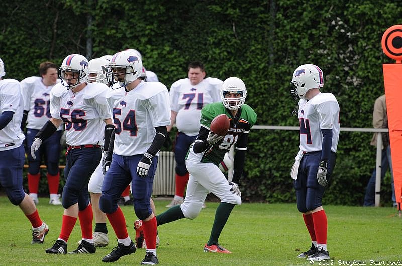 12.05.2012 Neuss Frogs vs. Kreis Heinsberg Bisons (28:6) 