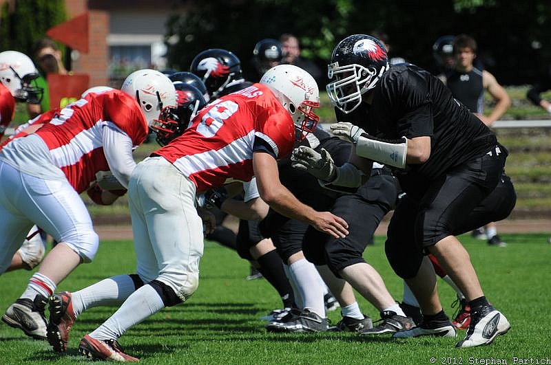 07.07.2012 Gelsenkirchen Devils vs. Köln Falcons II (23:10) 