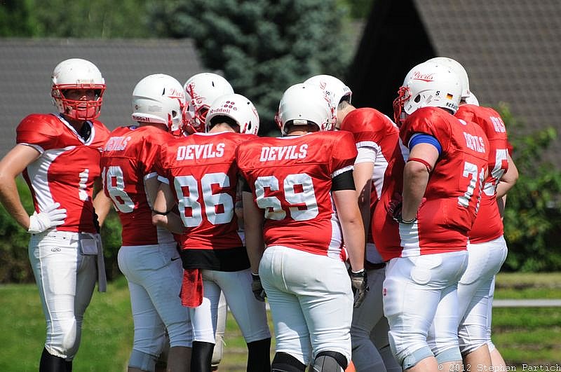 07.07.2012 Gelsenkirchen Devils vs. Köln Falcons II (23:10) 