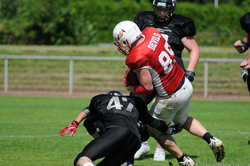 07.07.2012 Gelsenkirchen Devils vs. Köln Falcons II (23:10) 