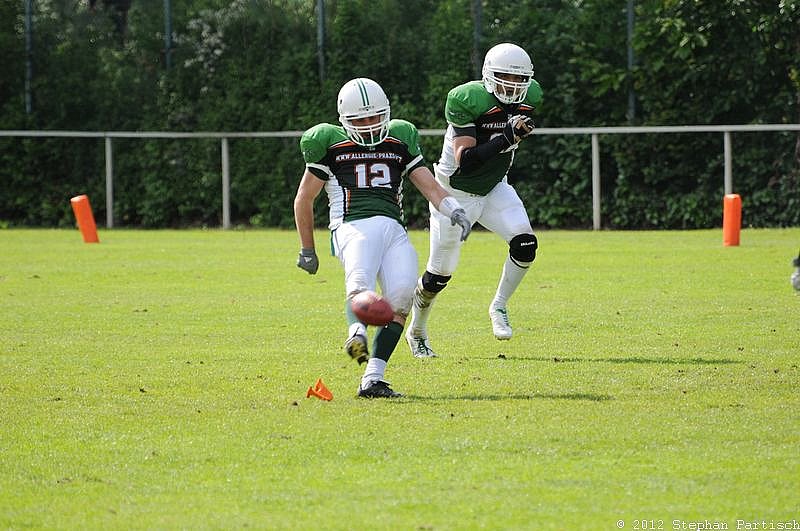 12.05.2012 Neuss Frogs vs. Kreis Heinsberg Bisons (28:6) 