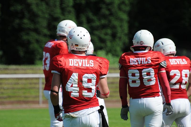 07.07.2012 Gelsenkirchen Devils vs. Köln Falcons II (23:10) 