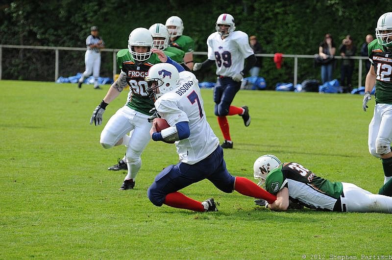12.05.2012 Neuss Frogs vs. Kreis Heinsberg Bisons (28:6) 