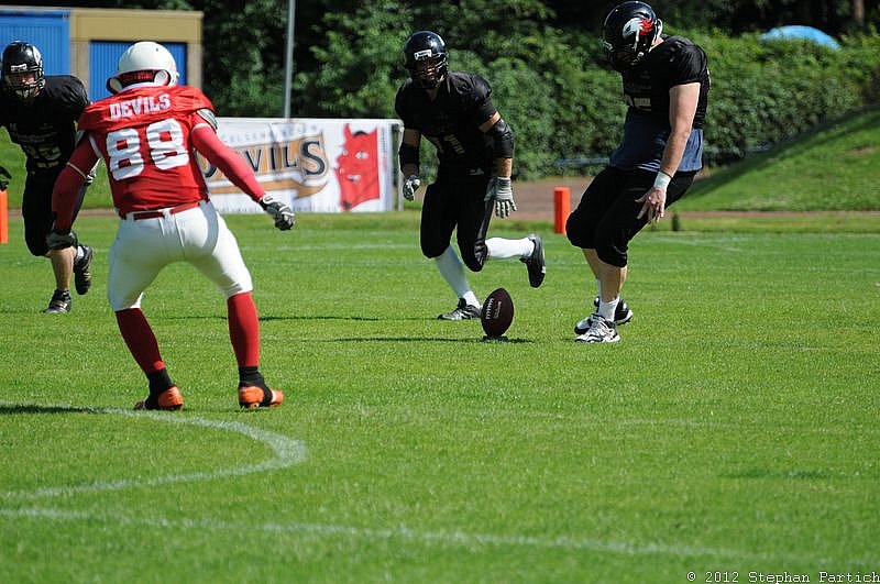 07.07.2012 Gelsenkirchen Devils vs. Köln Falcons II (23:10) 