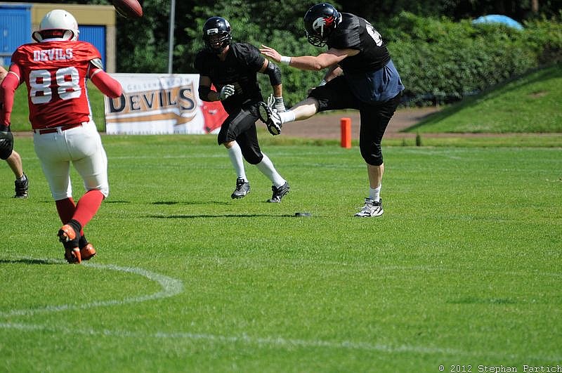 07.07.2012 Gelsenkirchen Devils vs. Köln Falcons II (23:10) 