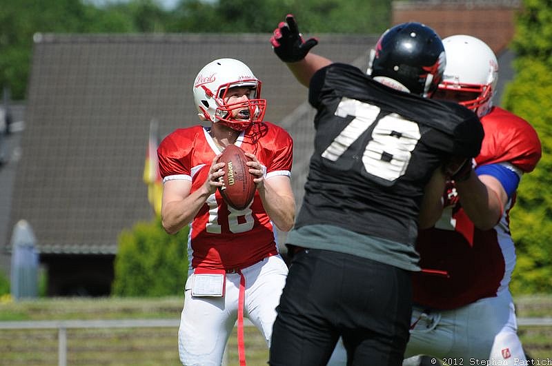 07.07.2012 Gelsenkirchen Devils vs. Köln Falcons II (23:10) 