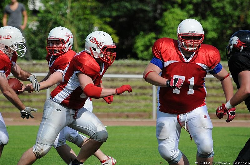 07.07.2012 Gelsenkirchen Devils vs. Köln Falcons II (23:10) 