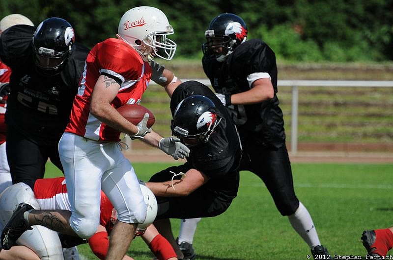 07.07.2012 Gelsenkirchen Devils vs. Köln Falcons II (23:10) 
