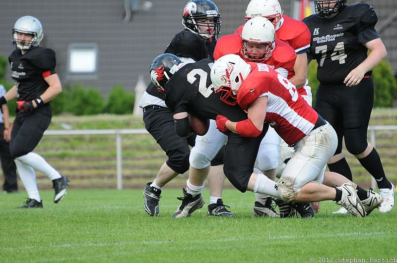 07.07.2012 Gelsenkirchen Devils vs. Köln Falcons II (23:10) 