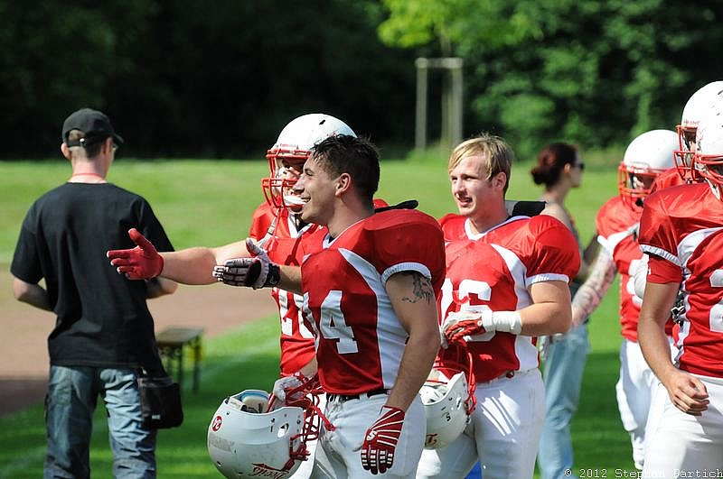 07.07.2012 Gelsenkirchen Devils vs. Köln Falcons II (23:10) 