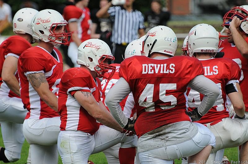 07.07.2012 Gelsenkirchen Devils vs. Köln Falcons II (23:10) 