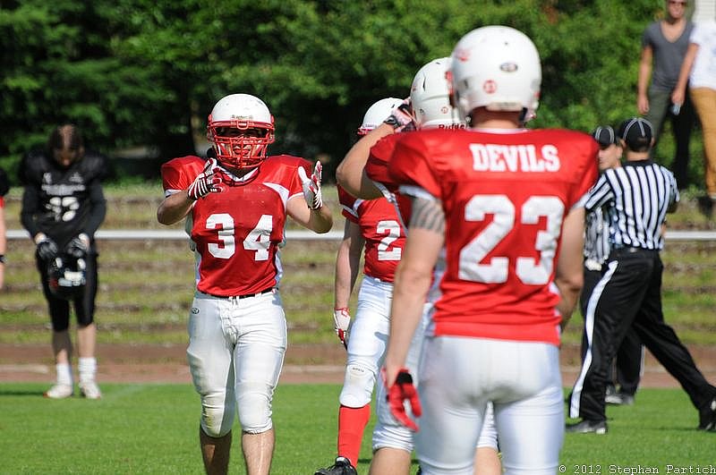 07.07.2012 Gelsenkirchen Devils vs. Köln Falcons II (23:10) 