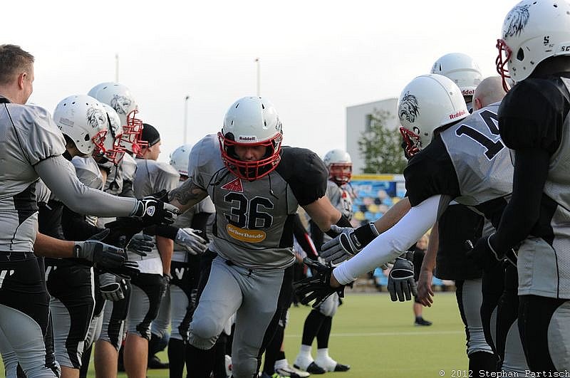29.09.2012 Mönchengladbach Wolfpack vs. Mülheim Shamrocks (55:0) 