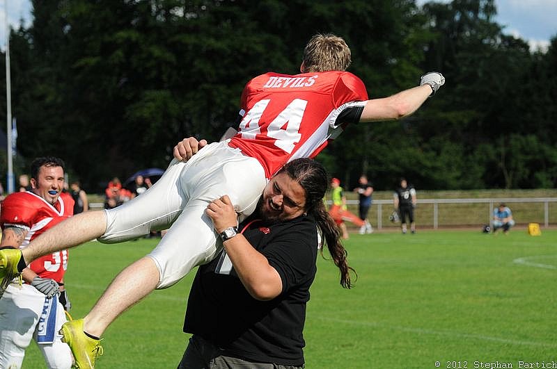 07.07.2012 Gelsenkirchen Devils vs. Köln Falcons II (23:10) 