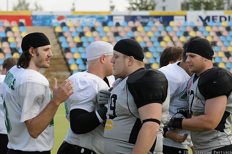 29.09.2012 Mönchengladbach Wolfpack vs. Mülheim Shamrocks (55:0) 
