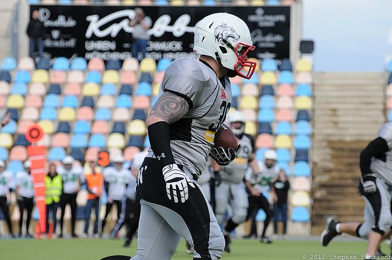 29.09.2012 Mönchengladbach Wolfpack vs. Mülheim Shamrocks (55:0) 