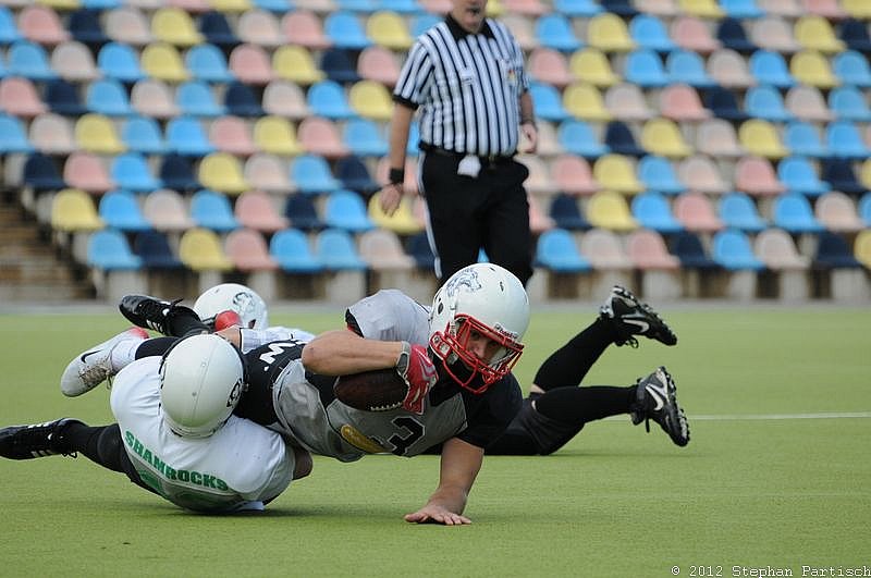 29.09.2012 Mönchengladbach Wolfpack vs. Mülheim Shamrocks (55:0) 