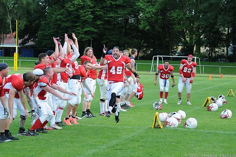 07.07.2012 Gelsenkirchen Devils vs. Köln Falcons II (23:10) 