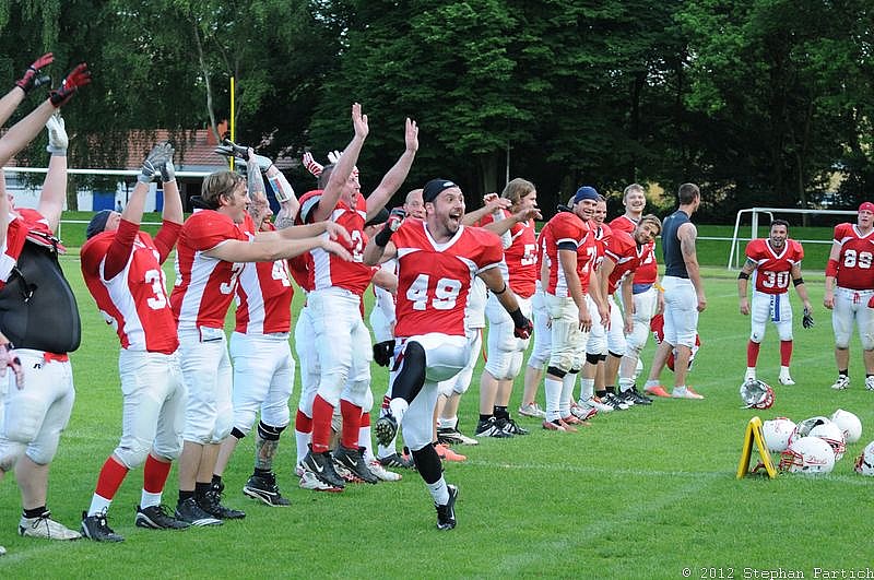 07.07.2012 Gelsenkirchen Devils vs. Köln Falcons II (23:10) 