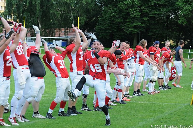 07.07.2012 Gelsenkirchen Devils vs. Köln Falcons II (23:10) 