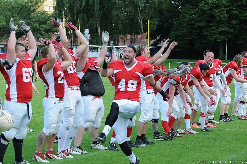 07.07.2012 Gelsenkirchen Devils vs. Köln Falcons II (23:10) 