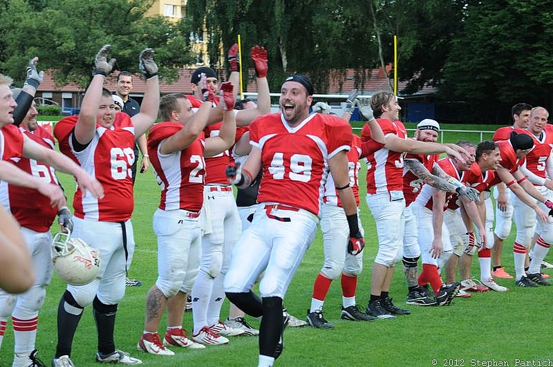 07.07.2012 Gelsenkirchen Devils vs. Köln Falcons II (23:10) 